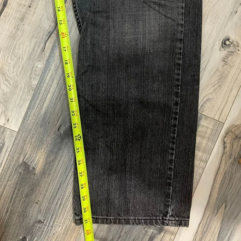 Levi’s 559 relaxed straight, charcoal, gray denim pants size 40x32